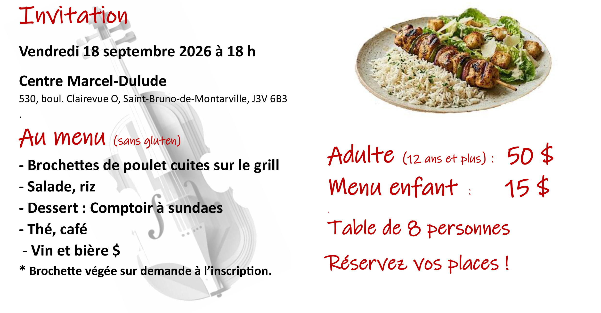 menus